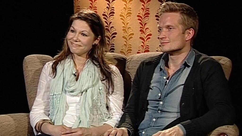 Haastateltavina Jaska ja Johanna Huttunen