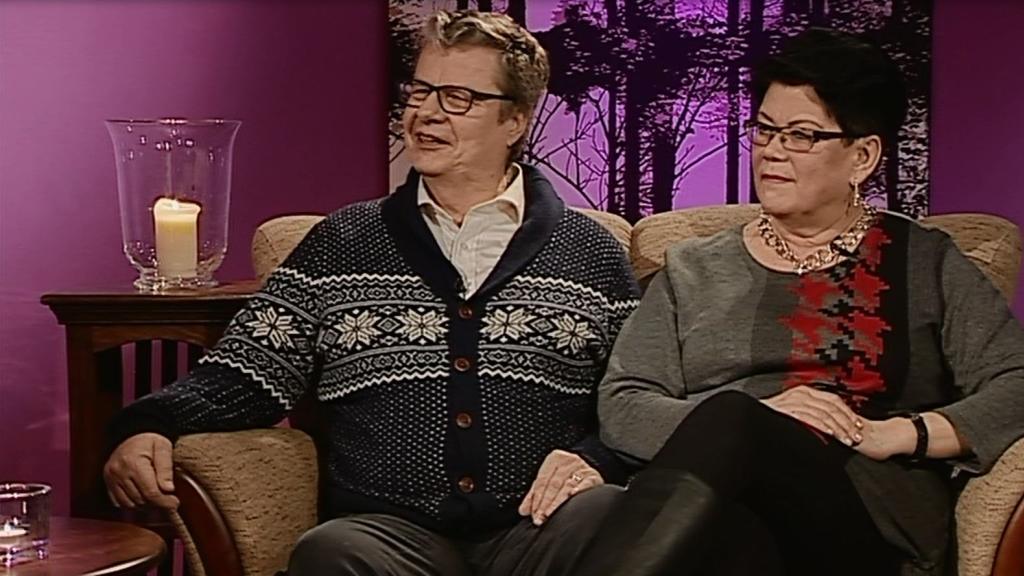 Haastateltavina Mikko ja Hannele Laaksonen