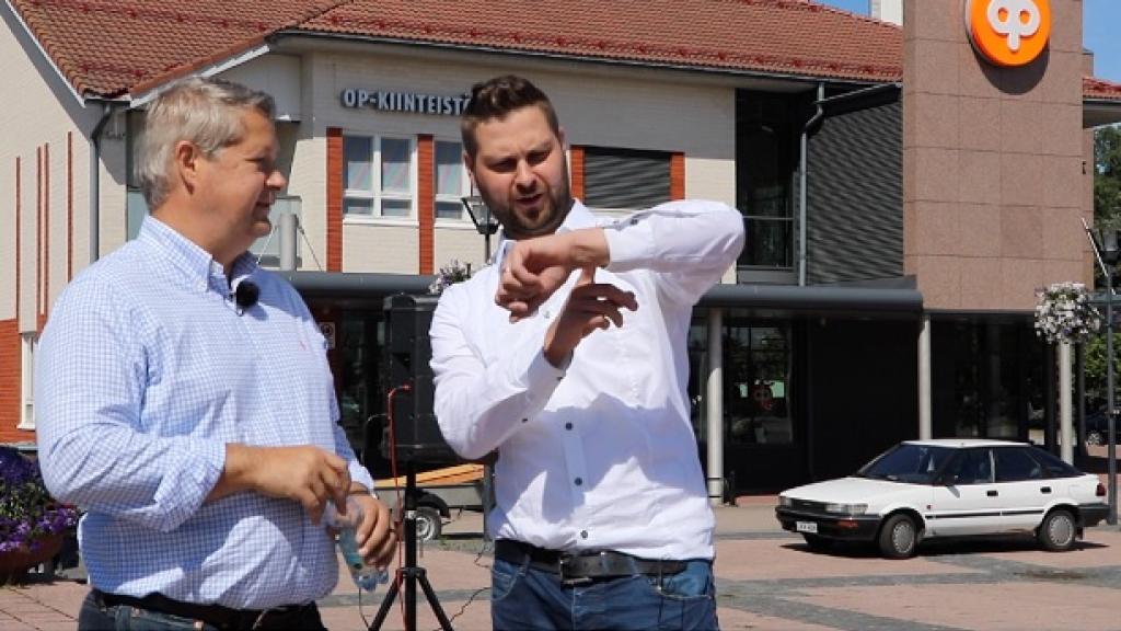 Telttakokous ilman telttaa