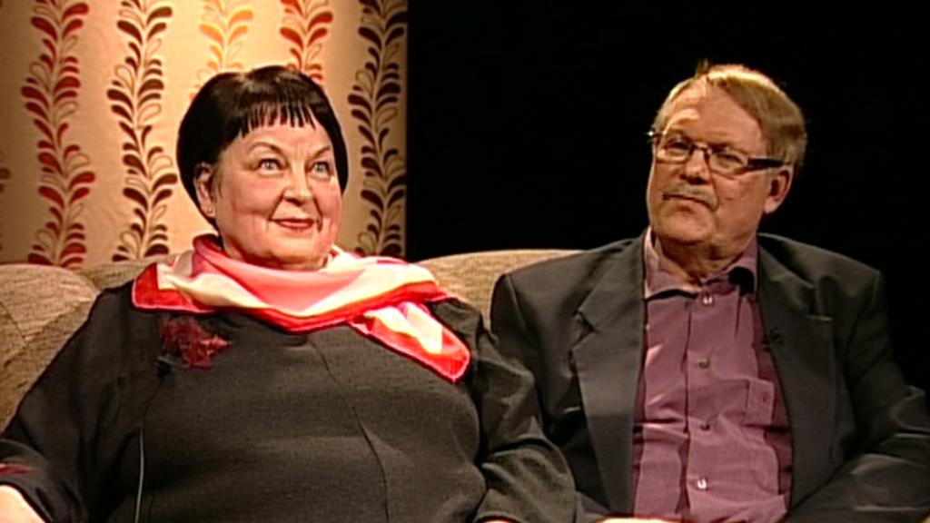 Haastateltavina Timo ja Riitta Koskinen