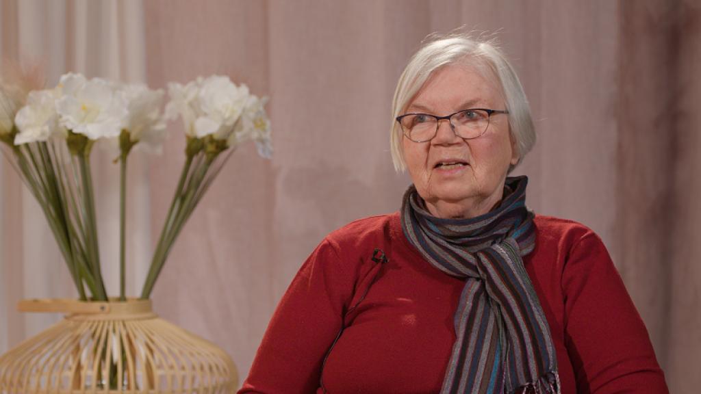 Vieraana Christina Trogen Vaasasta